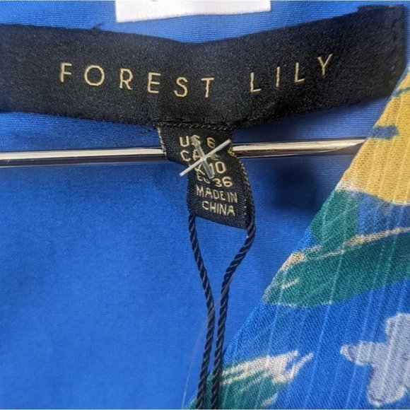 Forest Lily Ruffled  Dress Floral 6 Wedding, Baby shower - Picture 3 of 6